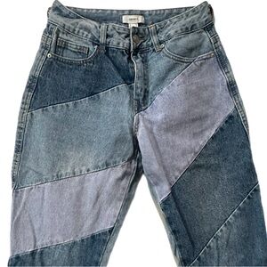 Women’s Forever 21 Jeans Multi Color Block Mid Rise